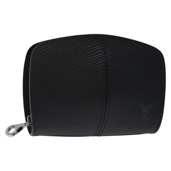 LOUIS VUITTON Epi Porte Monnaie Z Coin Purse Black - Picture 1 of 14